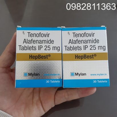 thuốc tenofovir alafenamide 25mg