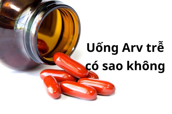 Uống thuốc ARV